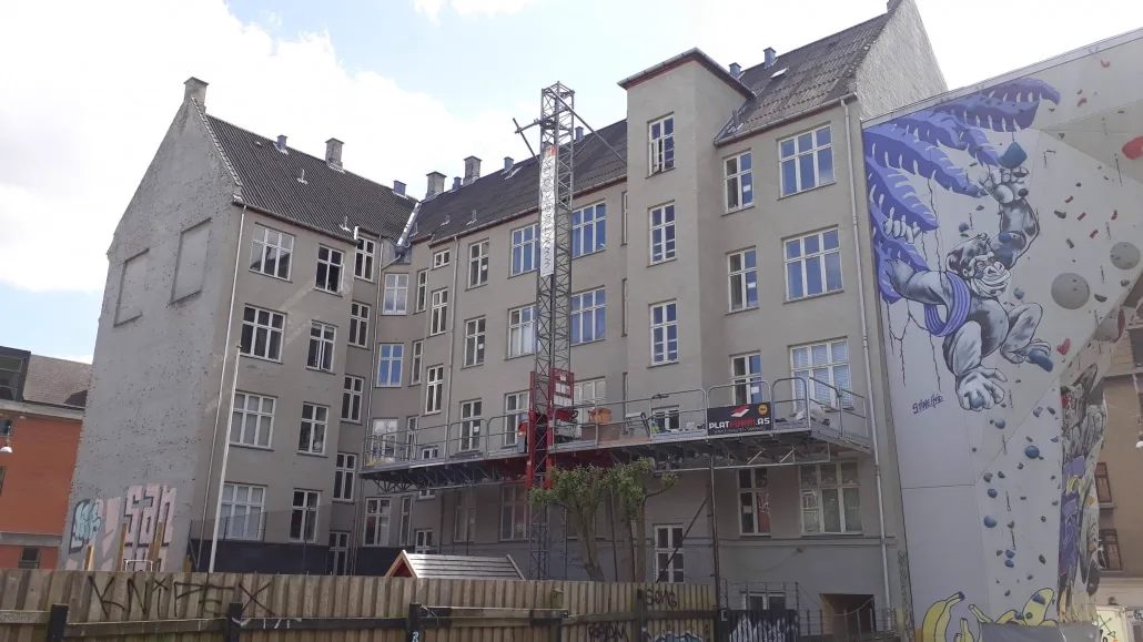 Nannasgade 2-4 Nørrebro, København N - Projekt billede 5 af murerarbejde